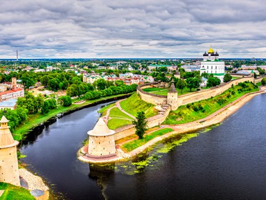 Псков средневековый, губернский, современный