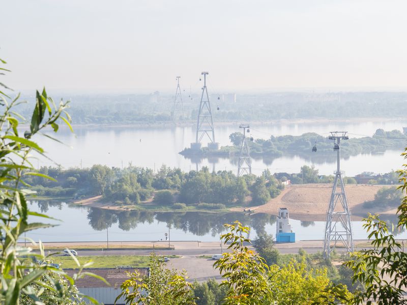 Нижегородский Печерский монастырь и поездка по канатной дороге