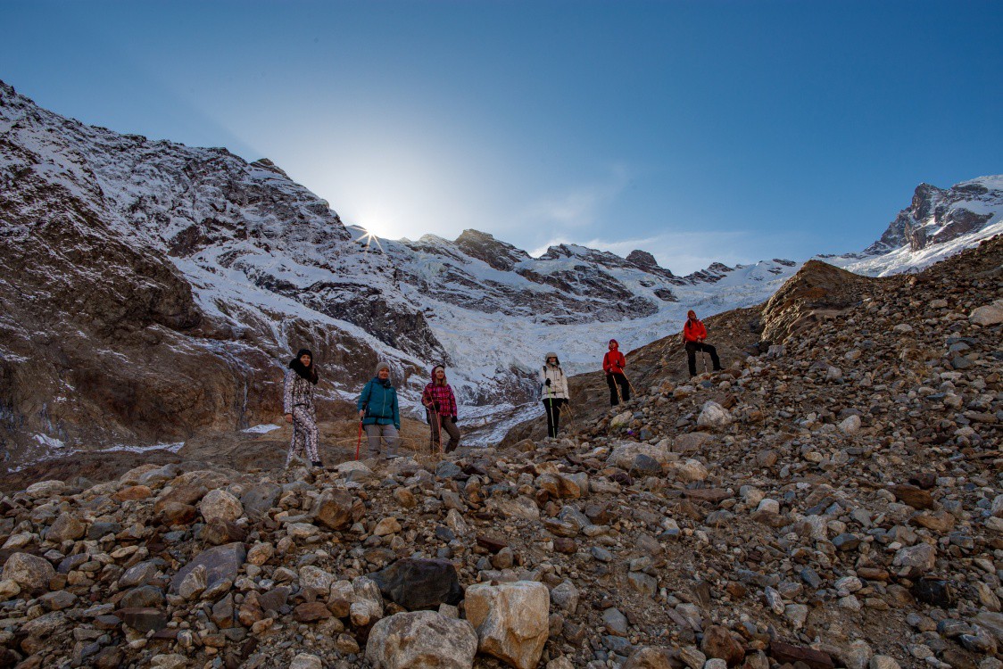 Никакой суеты — только горы и ты. Новый год на Домбае (5/7)