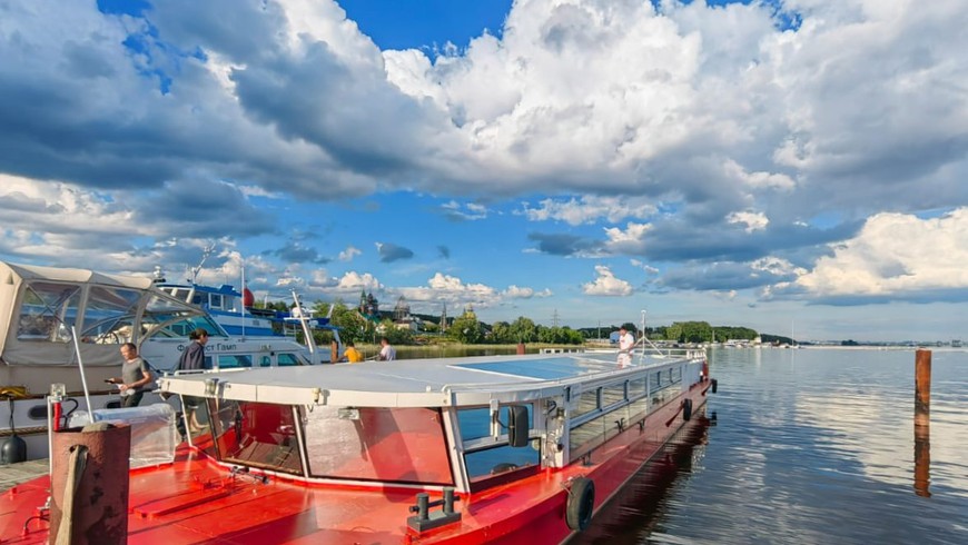 Речная обзорная экскурсия по Волге и Казанке