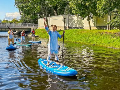 Фото - Экскурсия: "Покорить реки Петербурга на SUP-борде" Фото - Экскурсия: "Покорить реки Петербурга на SUP-борде"