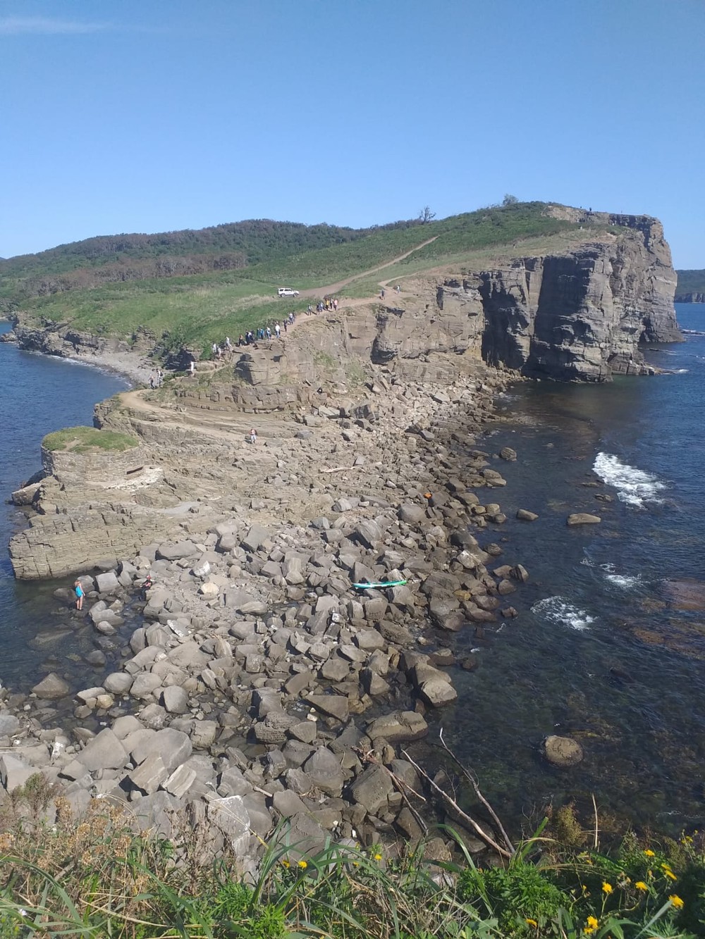 Мыс Тобизина, Мореферма и прогулка к острову Папенберг (в группе)