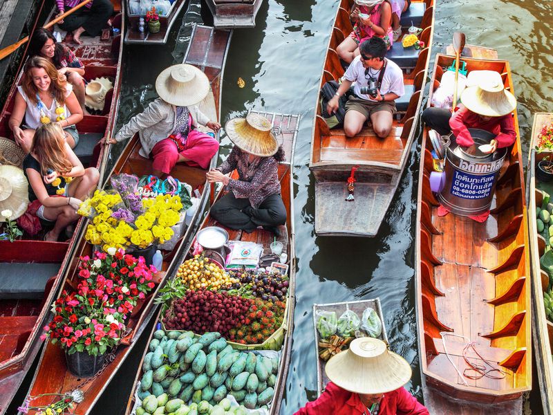 Яркие рынки Бангкока (6/9)