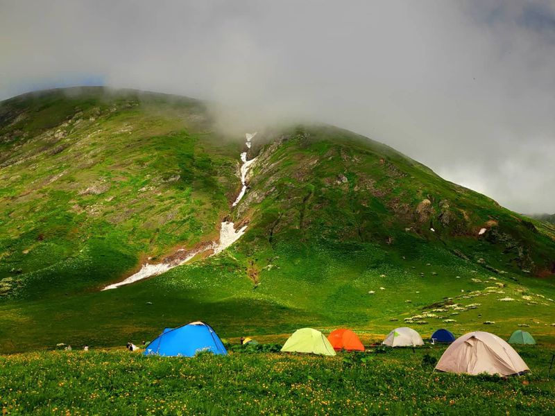 Двухдневный арт-поход в горы (9/15)
