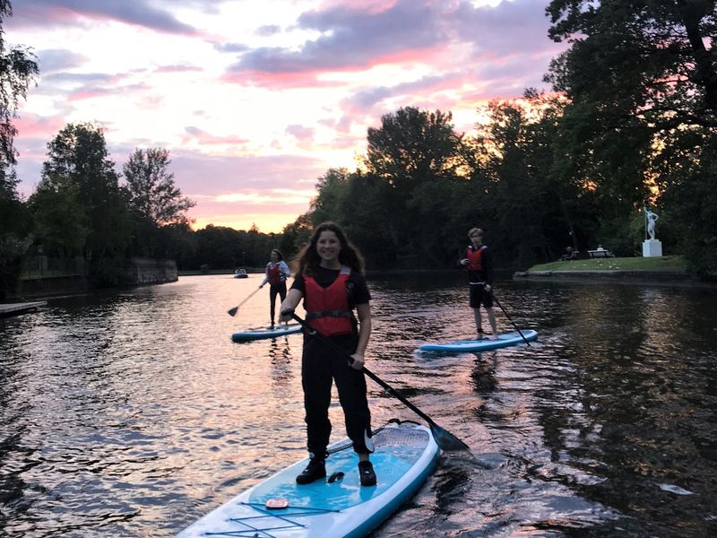 Питерский закат на sup-борде (9/9)