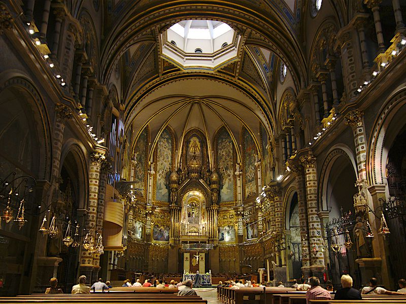 Фантастическая гора Монтсеррат (24/35)