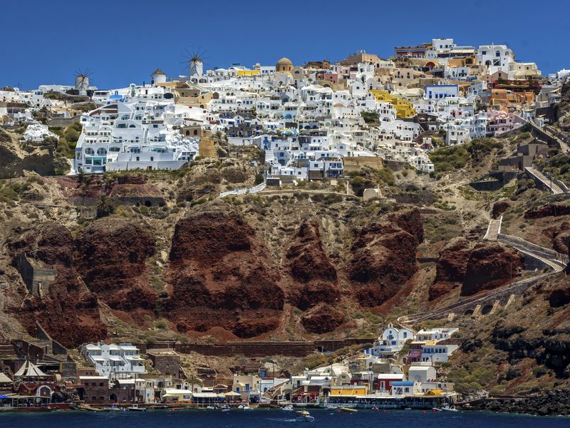 Путешествие на Санторини с Крита (2/15)