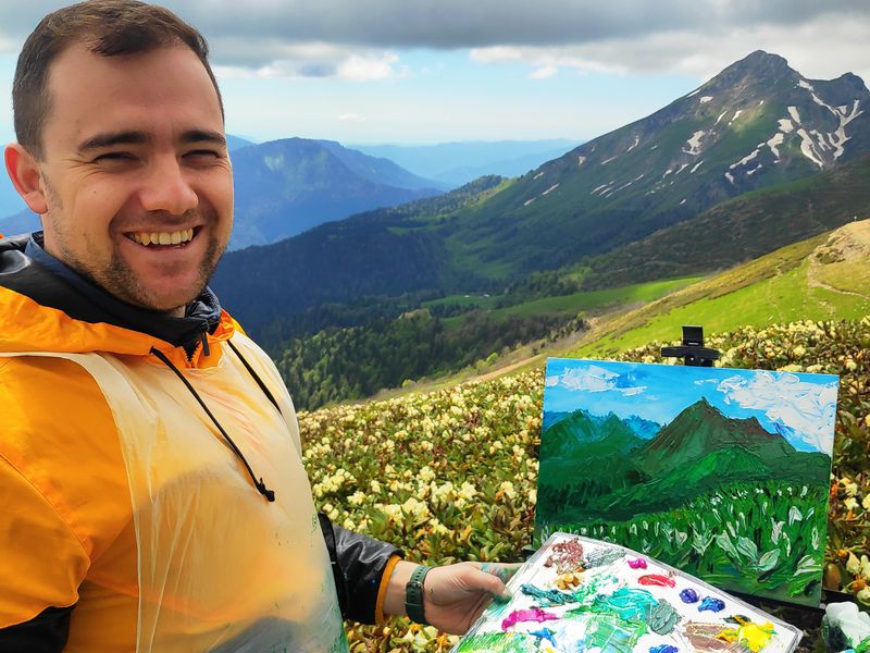 Двухдневный арт-поход в горы (13/15)