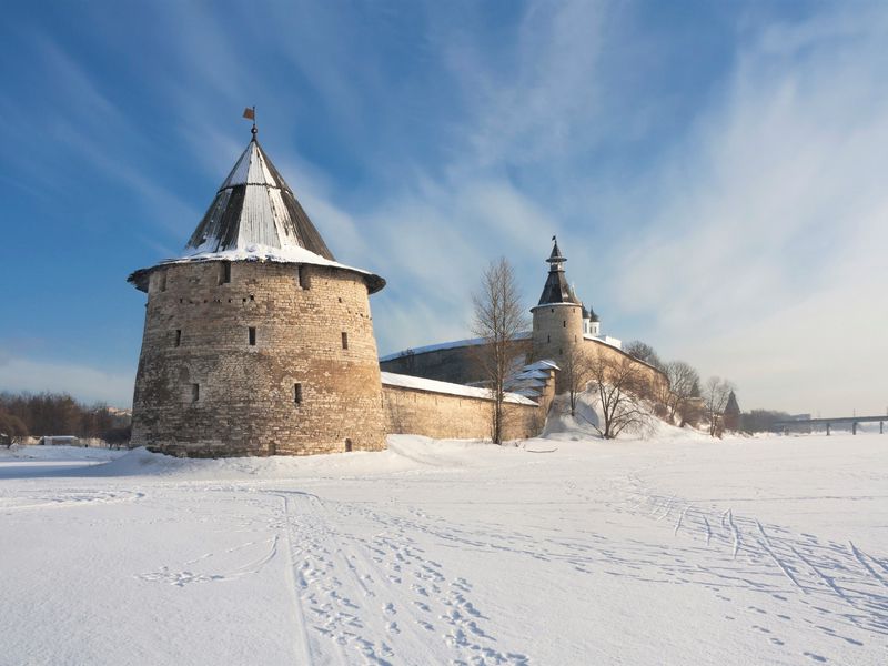 Фото 1 - Экскурсия: "Псков пешком: от захаба до пролома" Фото 1 - Экскурсия: "Псков пешком: от захаба до пролома"