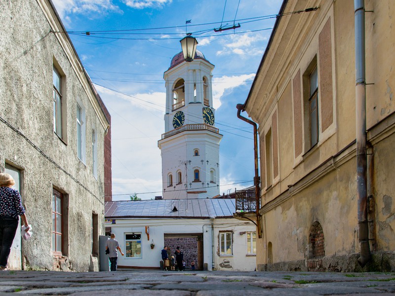 Дружеская прогулка по Выборгу