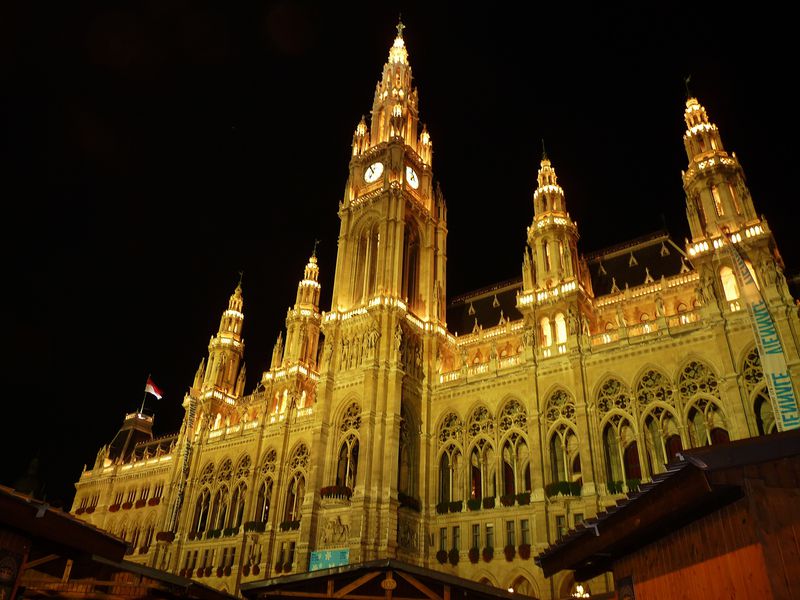 Блеск вечерней Вены и ужин по-австрийски (6/6)