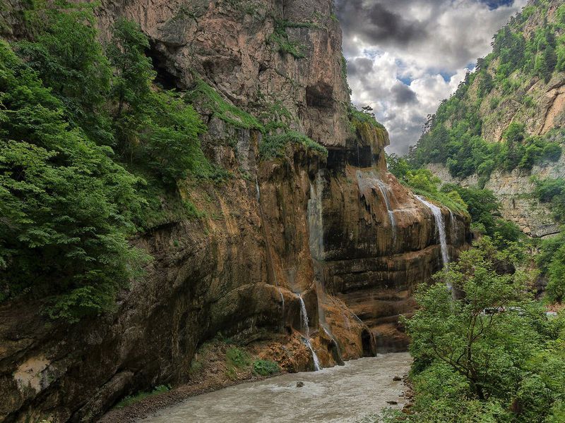 Чегемские водопады — чудо Кабардино-Балкарии (на вашем автомобиле)