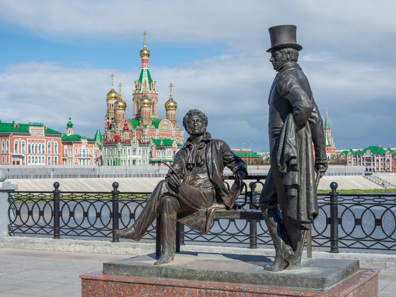 Фото 1 - Экскурсия: "Прогулка по Йошкар-Оле: от Пушкина к Пушкину" Фото 1 - Экскурсия: "Прогулка по Йошкар-Оле: от Пушкина к Пушкину"