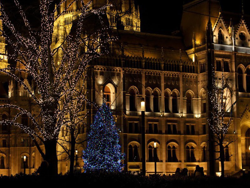 Вечерняя прогулка по рождественскому Будапешту (15/15)