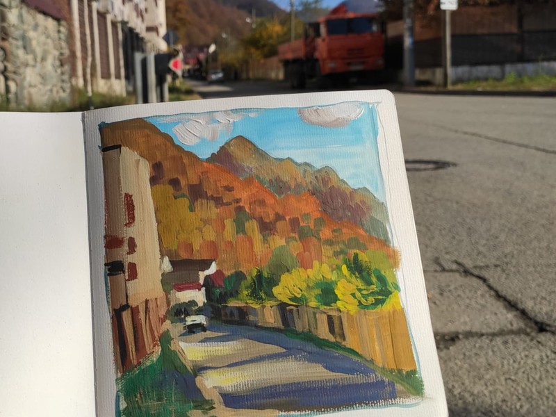 Город с открытки: прогулка и мастер-класс по рисованию в Сочи (2/8)