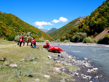Фото - Экскурсия: "Рафтинг по быстрым волнам Арагви" Фото - Экскурсия: "Рафтинг по быстрым волнам Арагви"