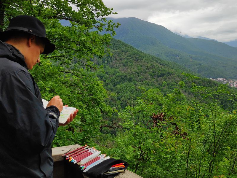 Двухдневный арт-поход в горы (11/15)