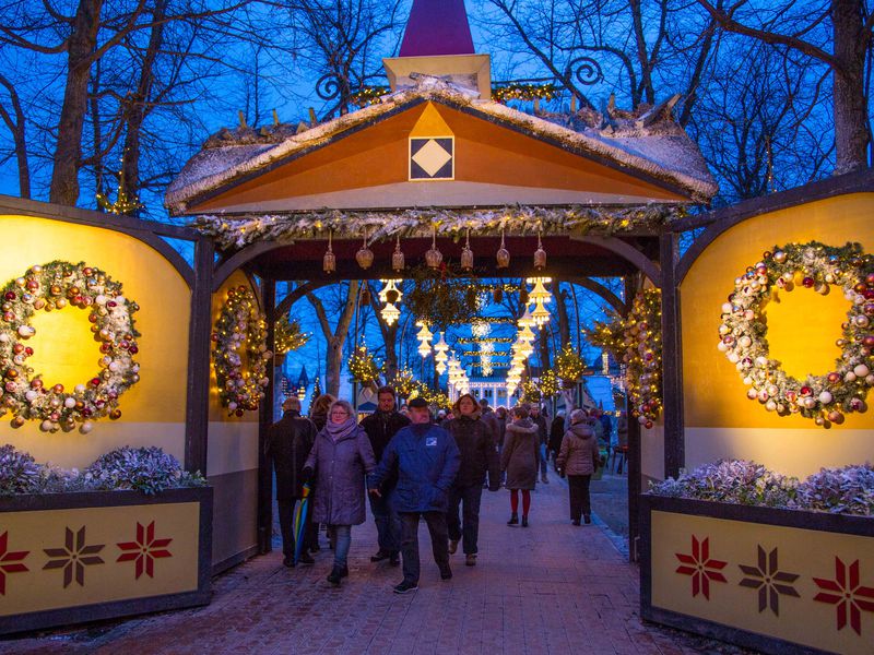 Рождественский Копенгаген: игра света и красок (7/9)