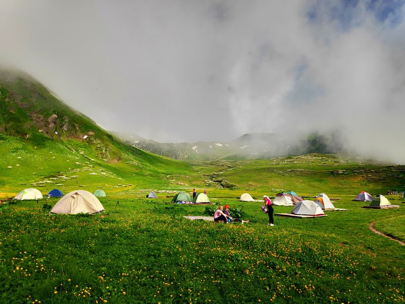 Двухдневный арт-поход в горы (3/15)