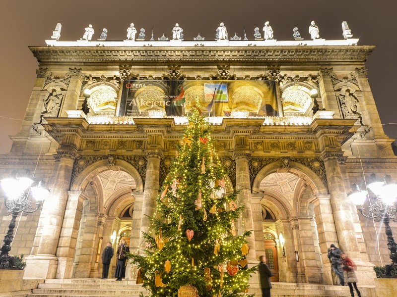 Вечерняя прогулка по рождественскому Будапешту (12/15)