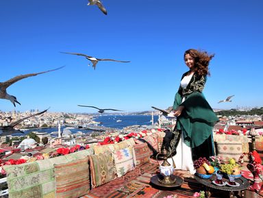 Фото - Экскурсия: "Крыша, чайки и Босфор! Фотосессия в османском стиле" Фото - Экскурсия: "Крыша, чайки и Босфор! Фотосессия в османском стиле"