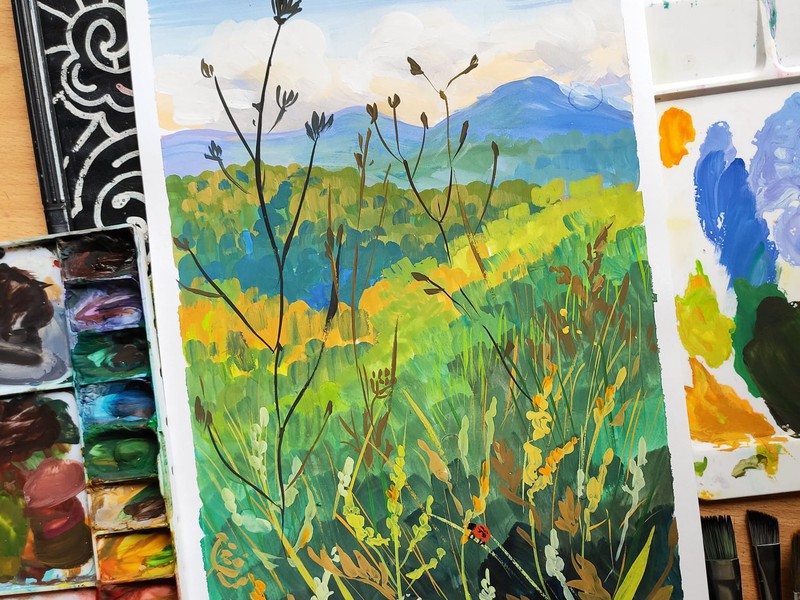 Город с открытки: прогулка и мастер-класс по рисованию в Сочи (5/8)