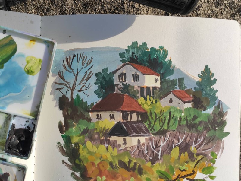 Город с открытки: прогулка и мастер-класс по рисованию в Сочи (6/8)