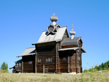 Шедевры деревянного зодчества в Хохловке