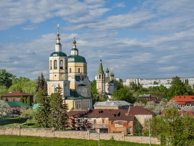 Старинные крепости и храмы Серпухова