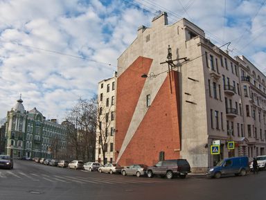 Фото - Экскурсия: "Кирпичная палитра: картины на брандмауэрах Петербурга" Фото - Экскурсия: "Кирпичная палитра: картины на брандмауэрах Петербурга"