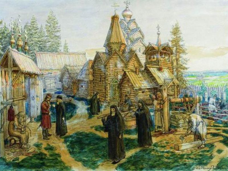 Как строилась Троице-Сергиева лавра (5/7)