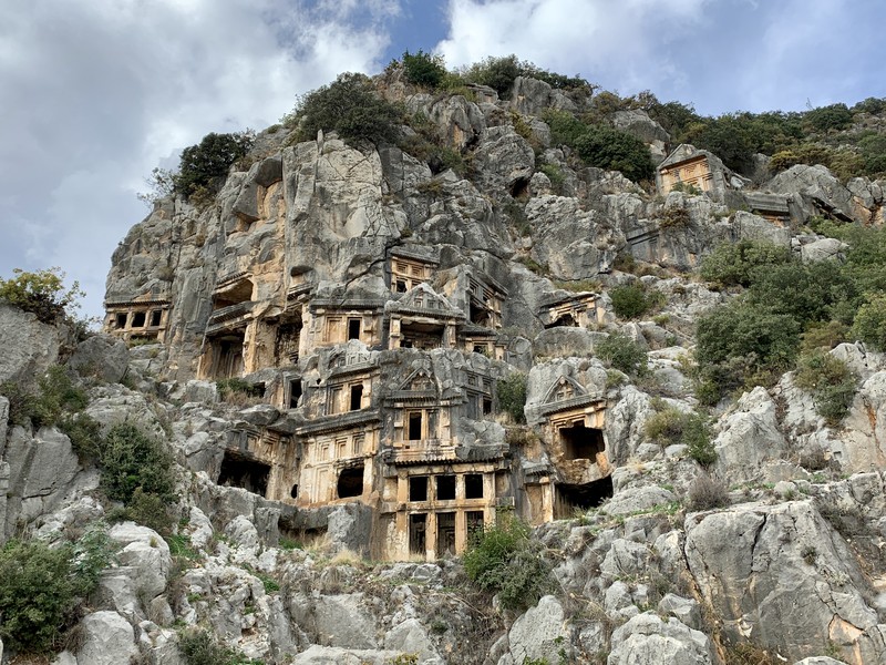 Из Анталии — в Каш, к горе Олимпос и гробницам Миры (4/16)