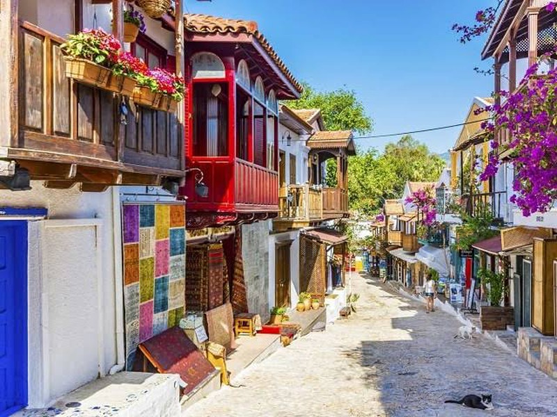 Из Анталии — в Каш, к горе Олимпос и гробницам Миры (14/16)