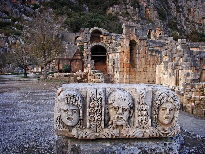 Из Анталии — в Каш, к горе Олимпос и гробницам Миры (5/16)