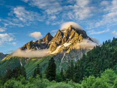 Фото - Экскурсия: "Поход на пик Бзерпи и закат в горах" Фото - Экскурсия: "Поход на пик Бзерпи и закат в горах"