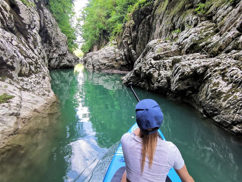 SUP-прогулка и треккинг в каньонах Сочи (3/5)